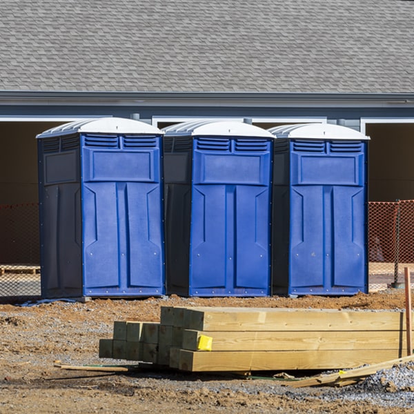 how do you ensure the porta potties are secure and safe from vandalism during an event in Hartland OH